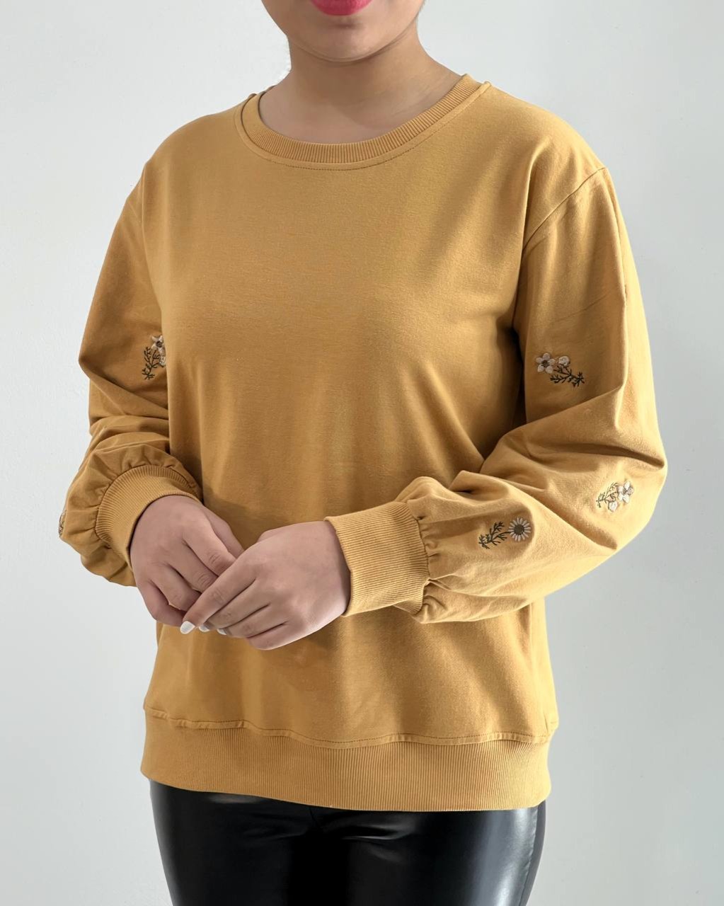 بلوز دورس آستین گلدوزی کد 4436