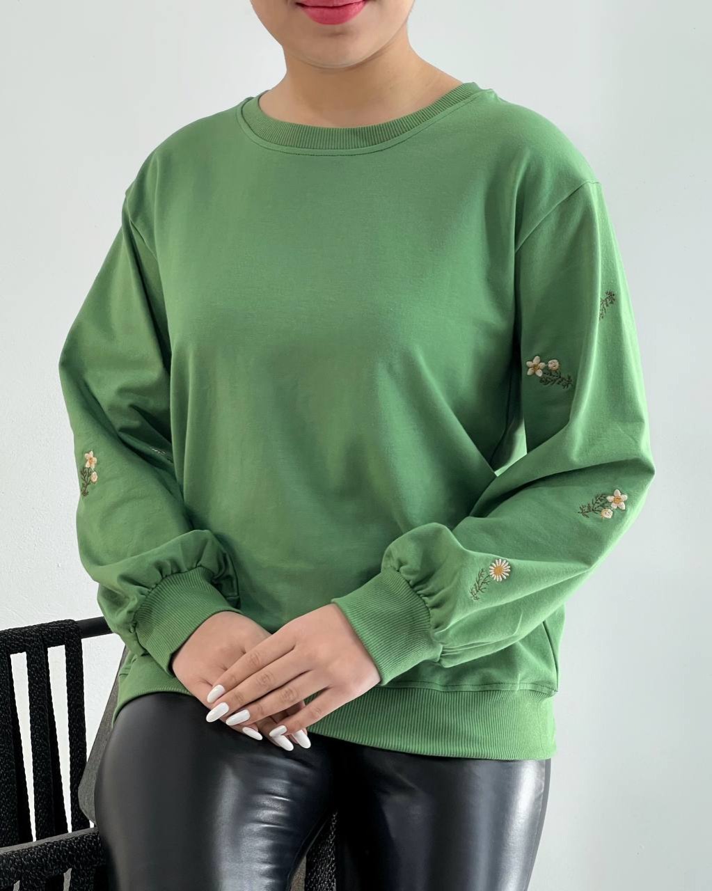 بلوز دورس آستین گلدوزی کد 4436