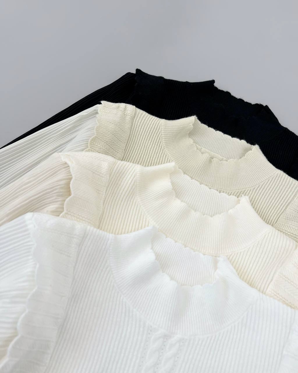 پلیور بافت آستین پلیسه گپ کد 4443