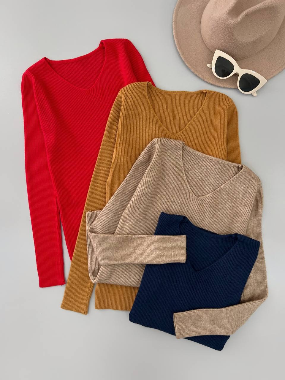 پلیور بافت گپ یقه 7 کد 4444