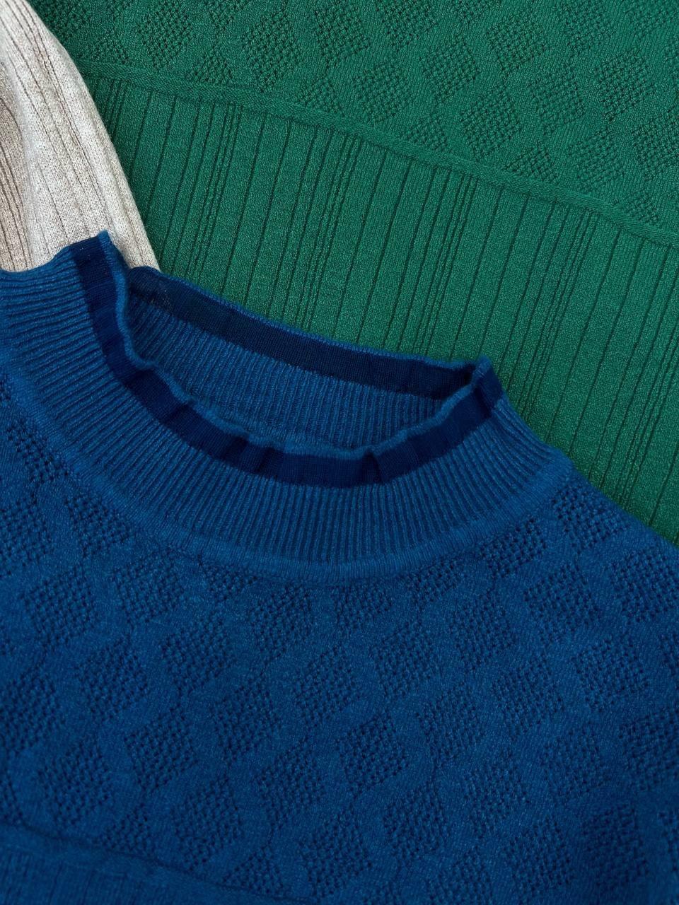 پلیور بافت یقه چین گپ کد 4448