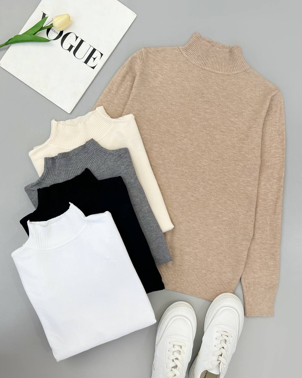 پلیور بافت گپ ساده کد 4455