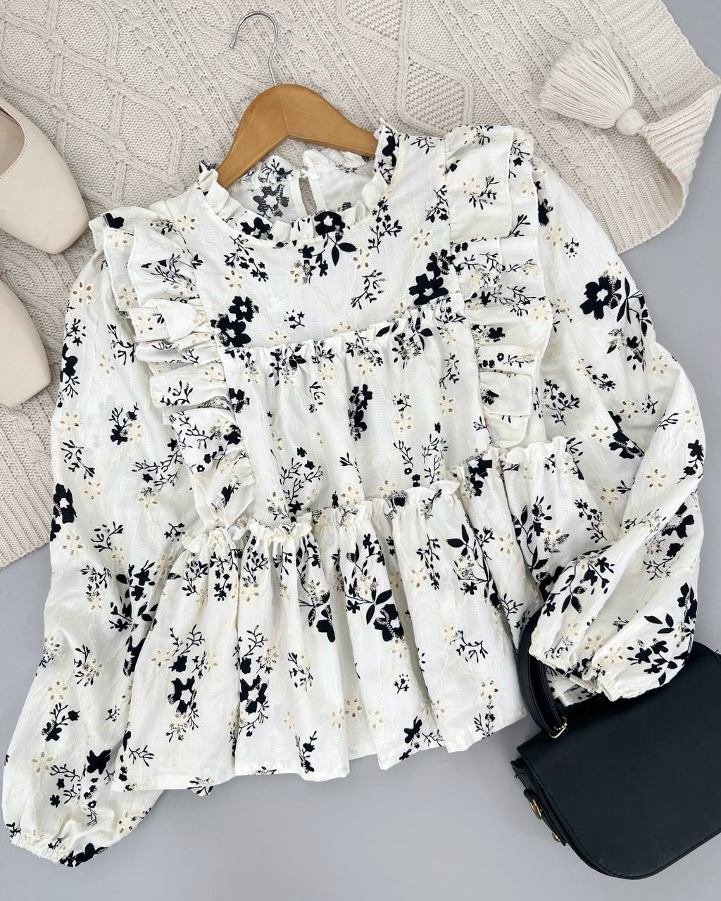 شومیز خامه دوزی اوردر کد 4457