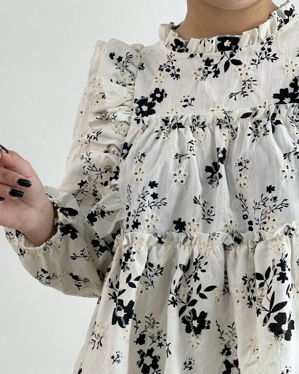 شومیز خامه دوزی اوردر کد 4457