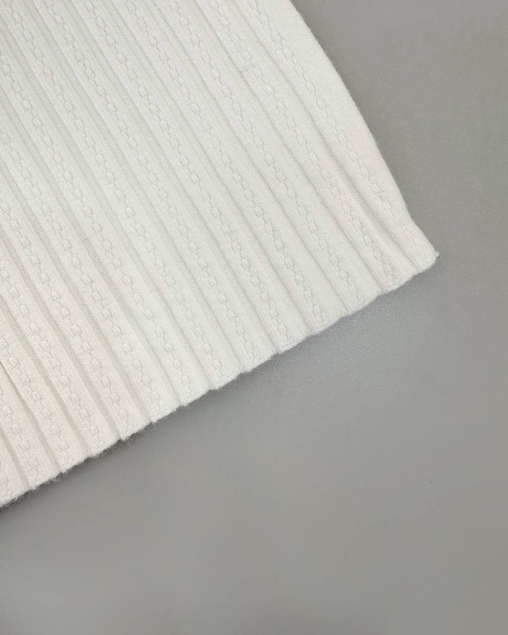 تاپ بافت یقه ایستاده کد 4459