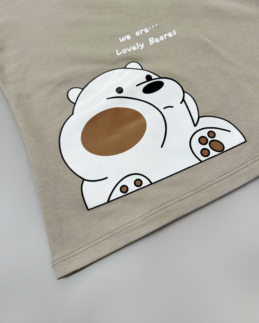 ست کراپ و شلوارک Beares کد 4465