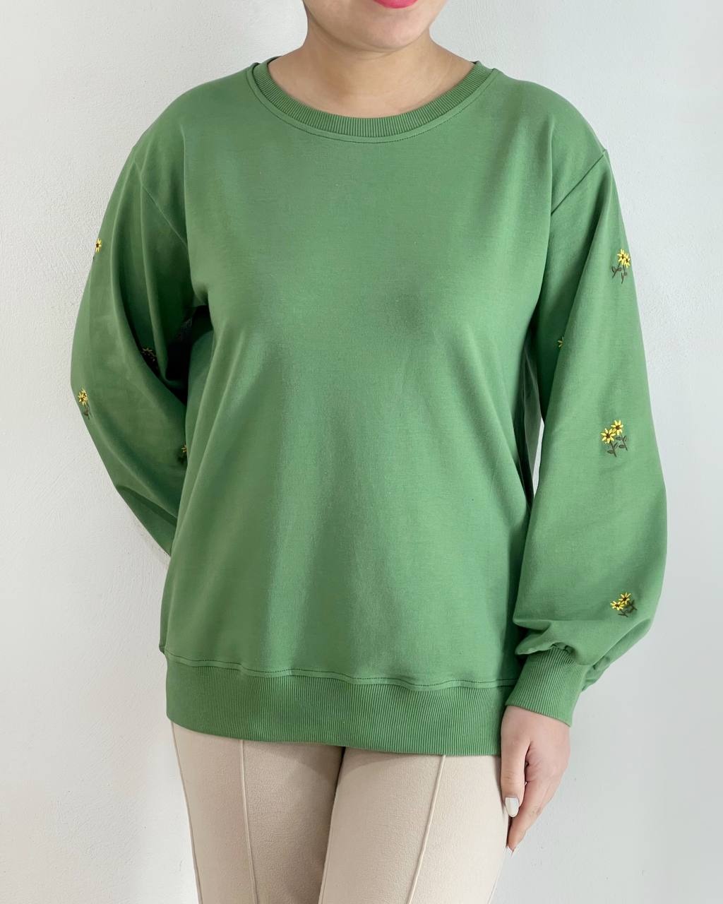 بلوز دورس آستین گلدوزی کد 4476