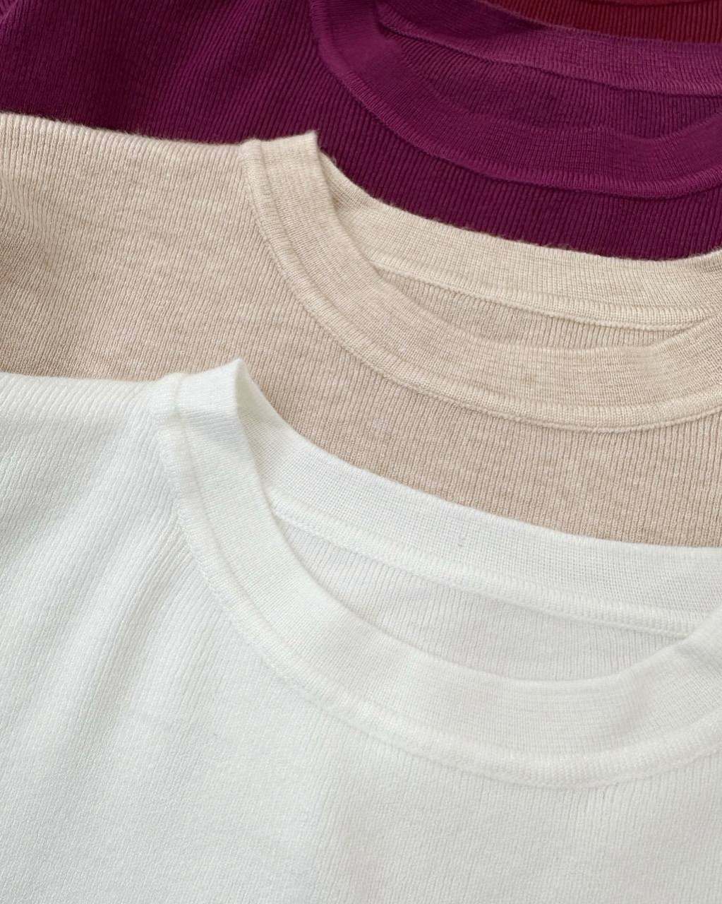 پلیور بافت آستین سه ربع گرم بالا کد 4482