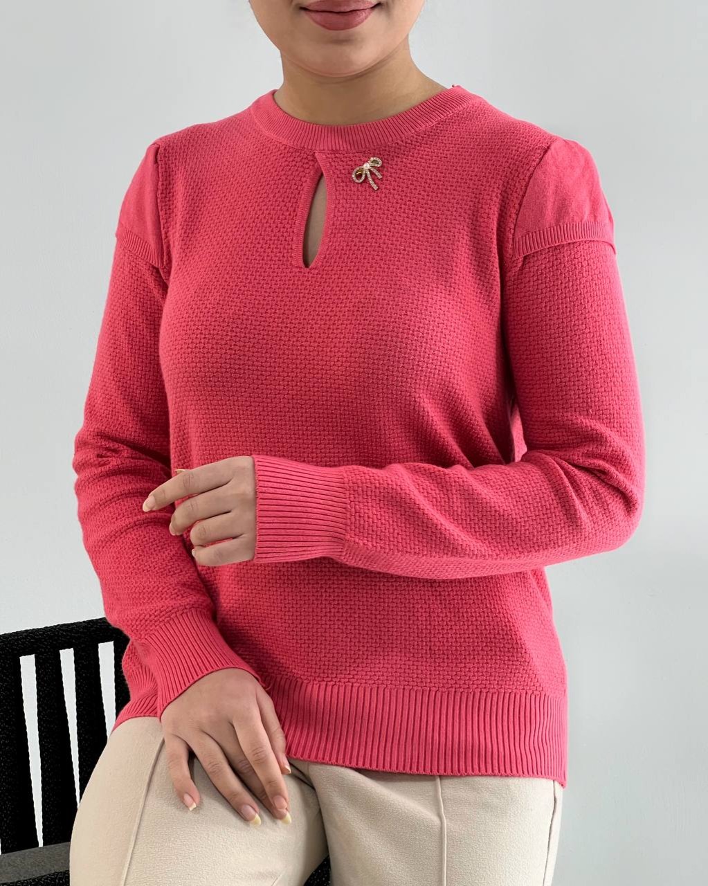 پلیور بافت گپ سنجاق کد 4506