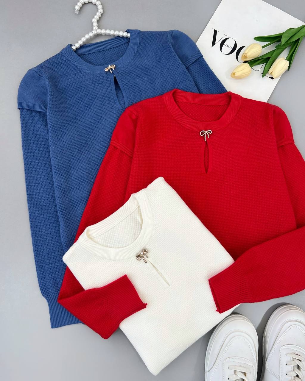 پلیور بافت گپ سنجاق کد 4506