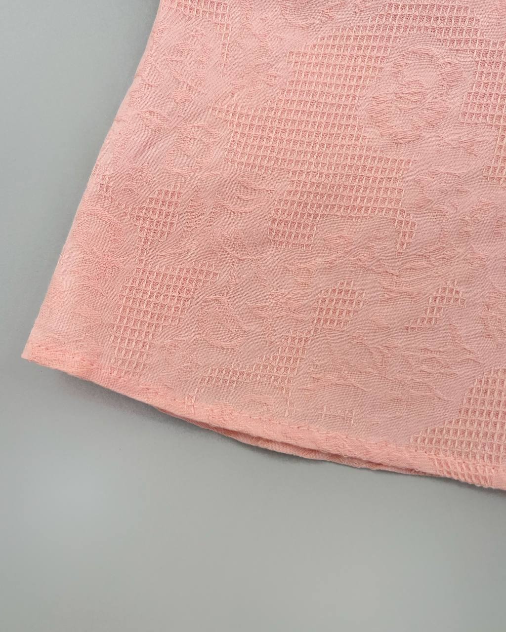 شومیز تمام گلدوزی جلو دکمه کد 4507