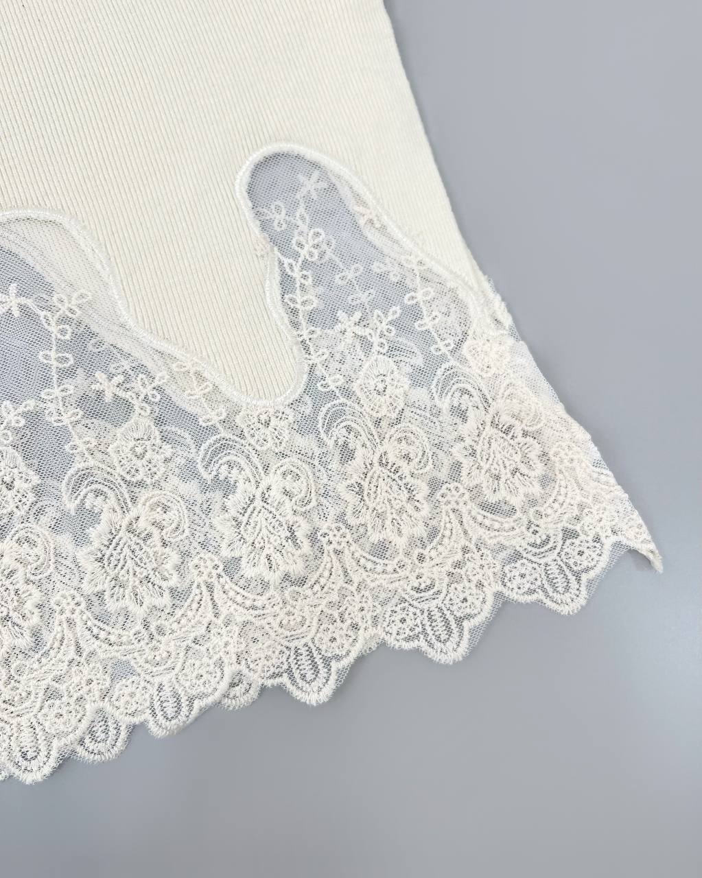 دامن بافت لبه خامه دوزی کد 4513