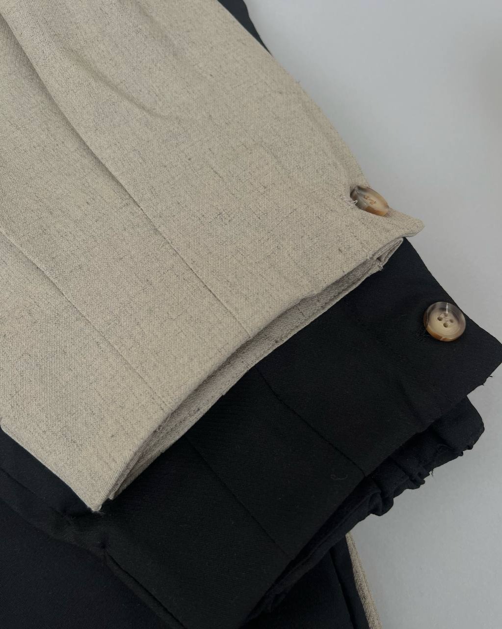 شلوار بگ جلو پیلی کد 4520