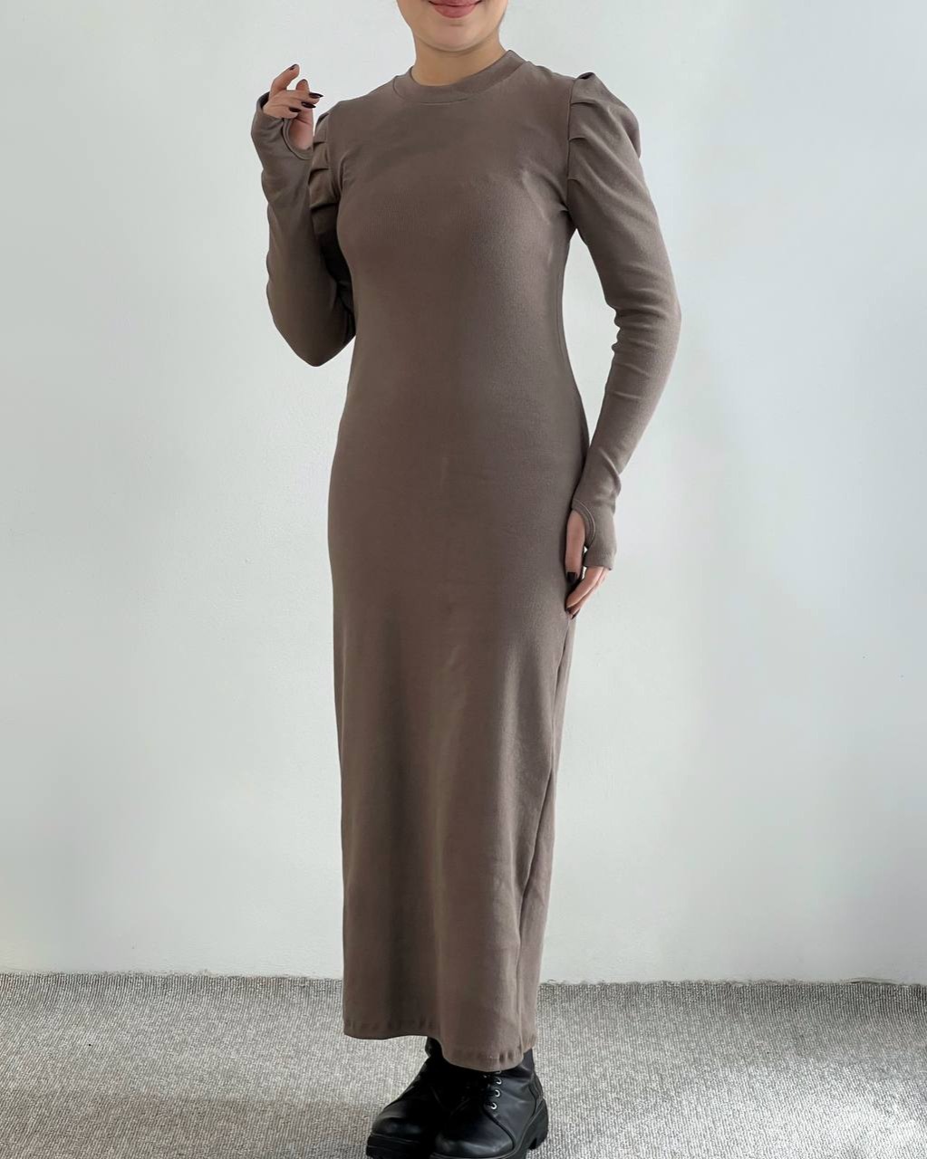 پیراهن کبریتی ماکسی کد 4523