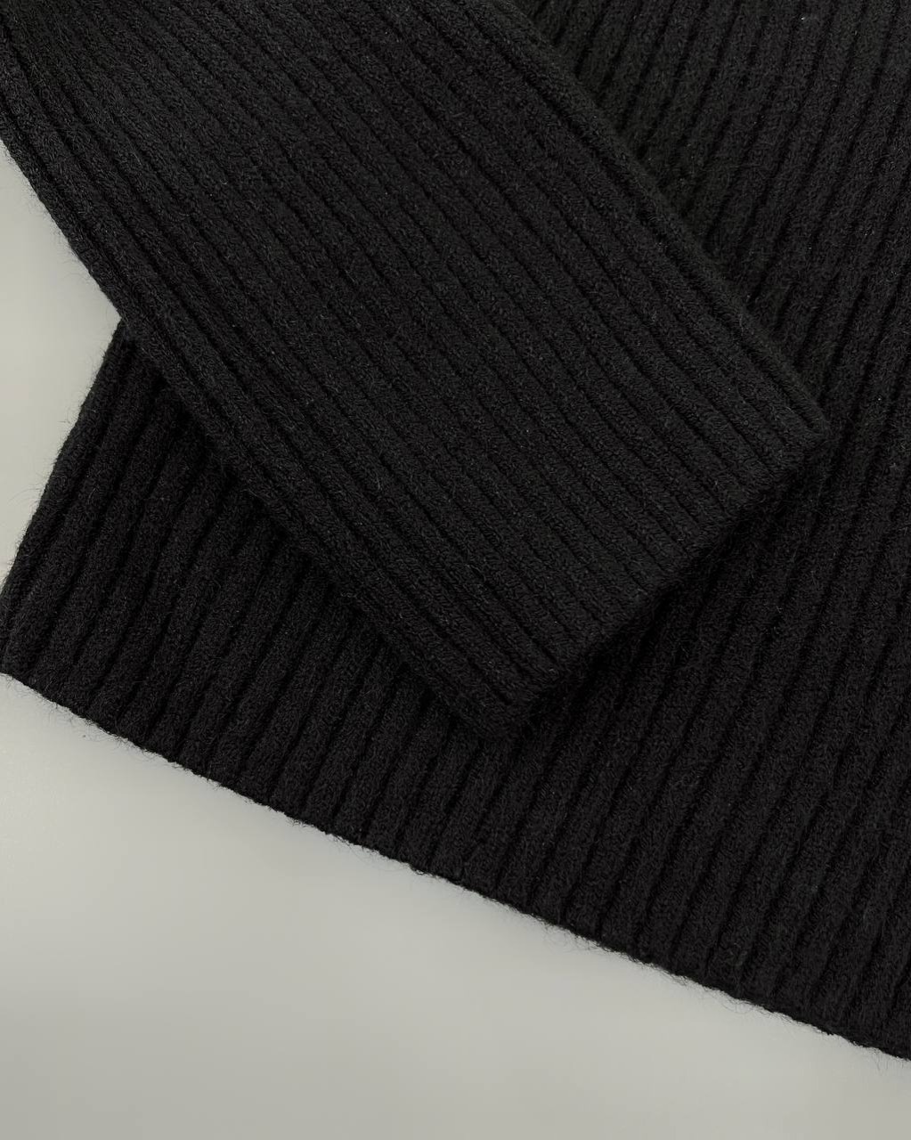 ژاکت بافت مشکی کد 4533