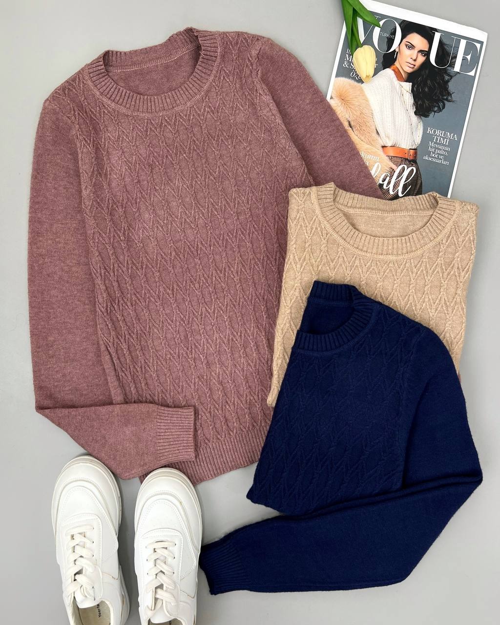 پلیور بافت گپ 7 رنگ کد 4538