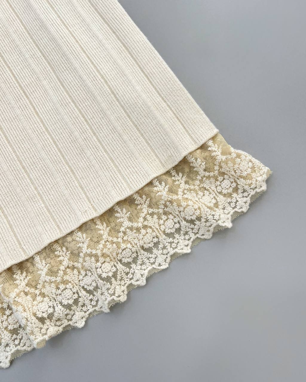 پیراهن بافت لبه خامه دوزی کد 4543