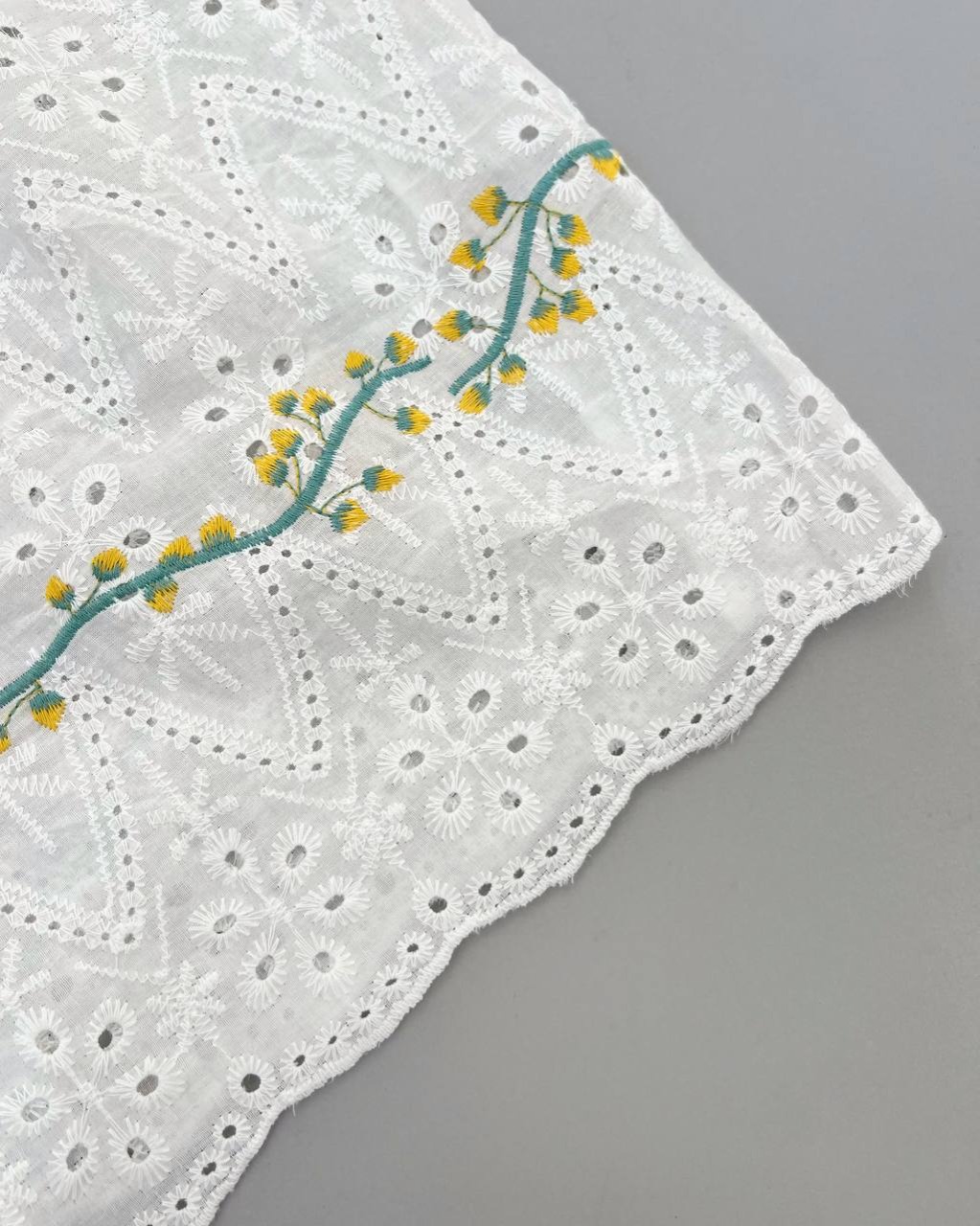 پیراهن تمام خامه دوزی گلدوزی شده کد 4549