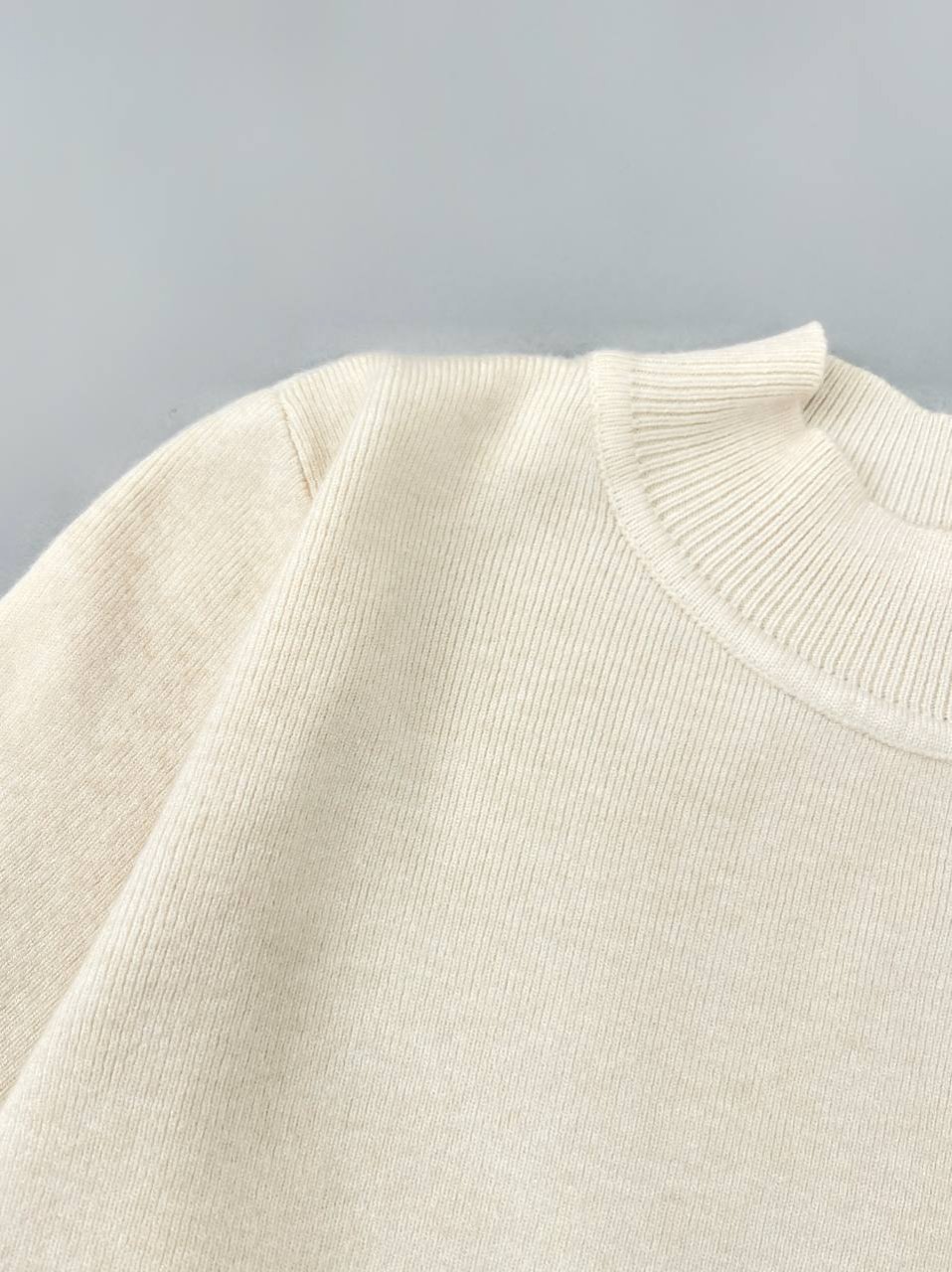 بلوز بافت آستین سه ربع کد 4552