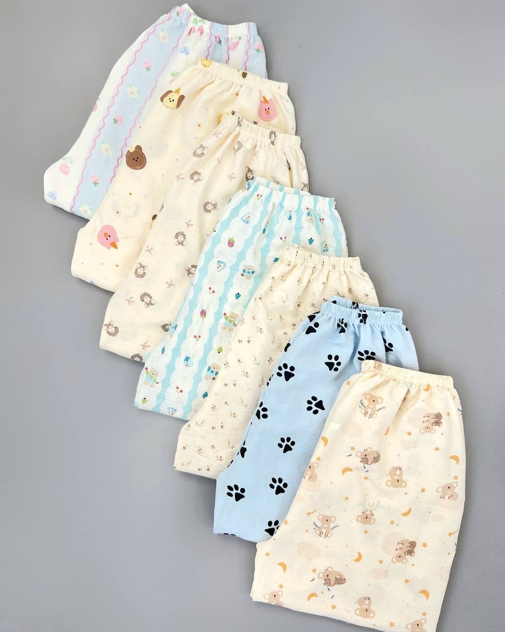 شلوار راحتی عروسکی کد 4553