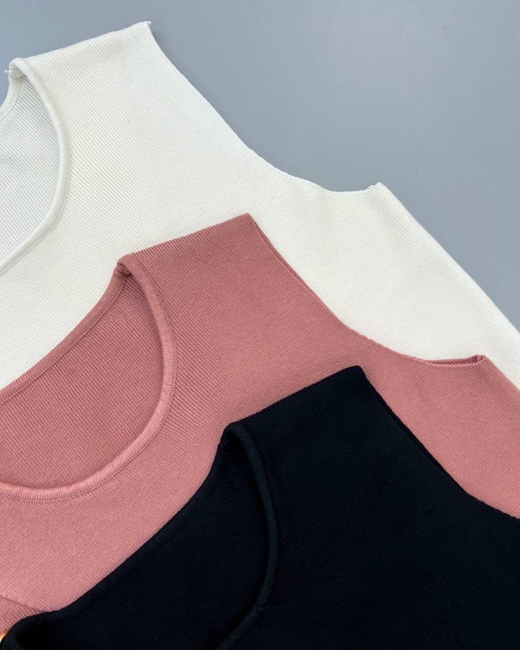 ست جلیقه و دامن بافت کد 4555