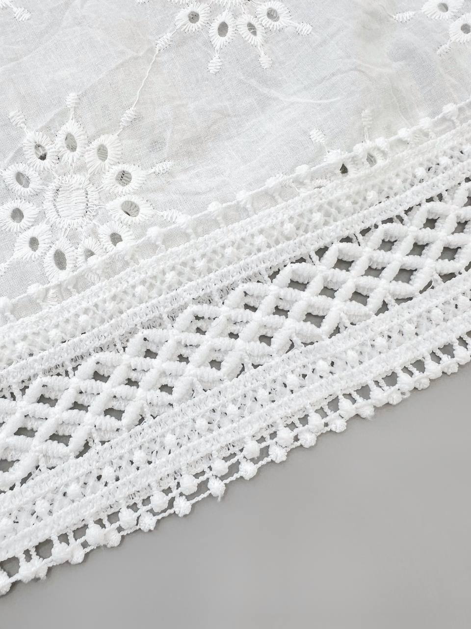 دامن تمام خامه دوزی بلند کد 4556