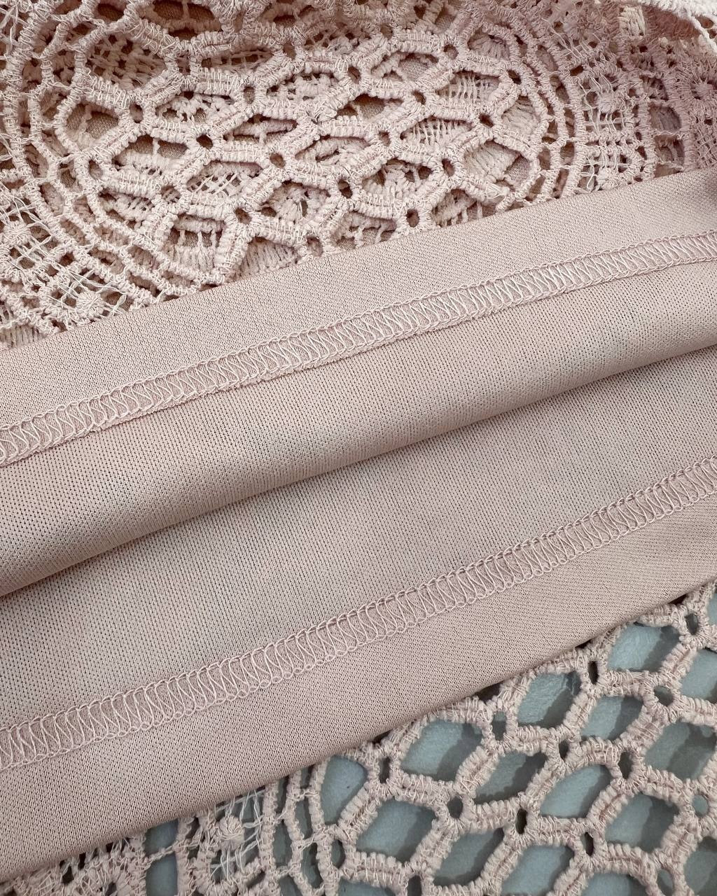 شومیز تمام دانتل وارداتی کد 4557