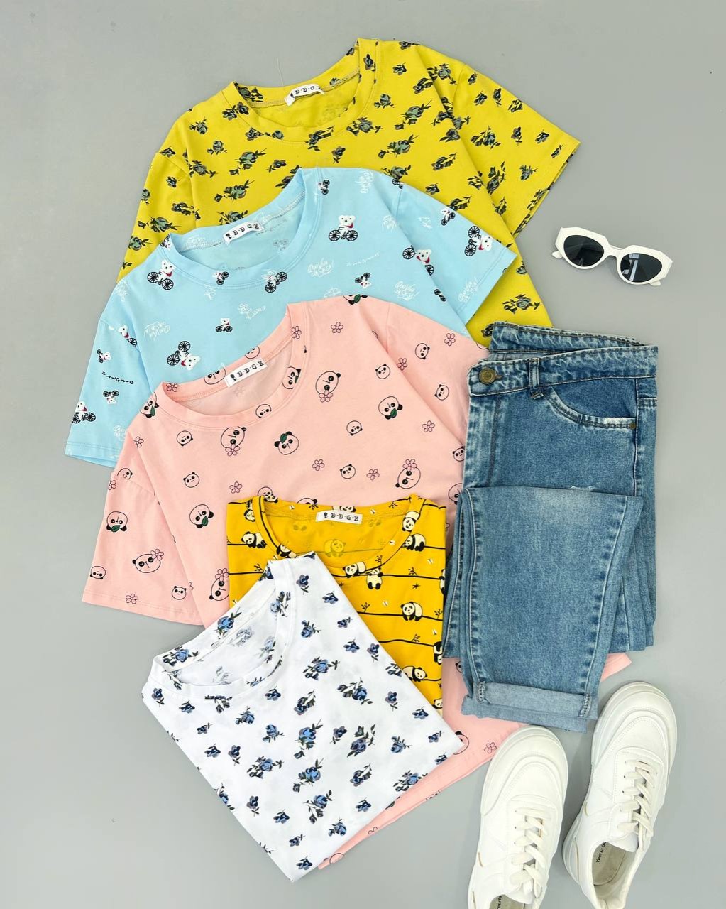 تیشرت وارداتی طرح برجسته کد 4559