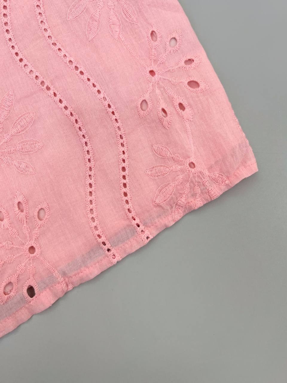 شومیز تمام خامه دوزی رنگی کد 4561