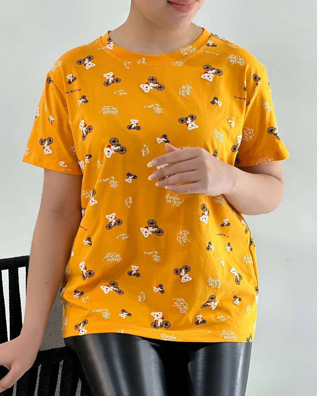 تیشرت وارداتی طرح برجسته کد 4559