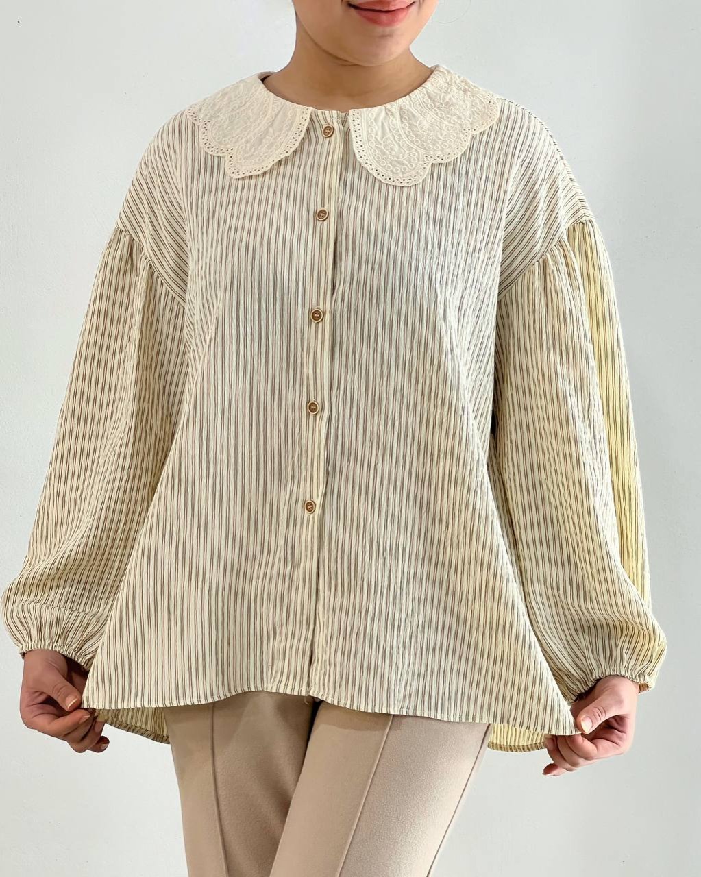 تونیک یقه خامه دوزی وارداتی کد 4563