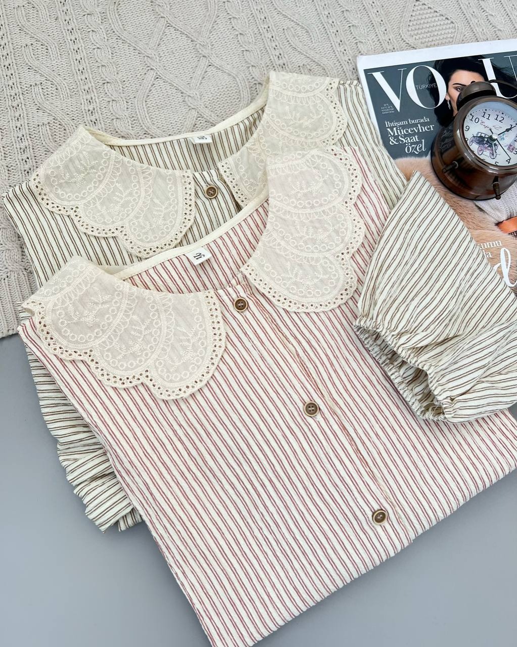 تونیک یقه خامه دوزی وارداتی کد 4563