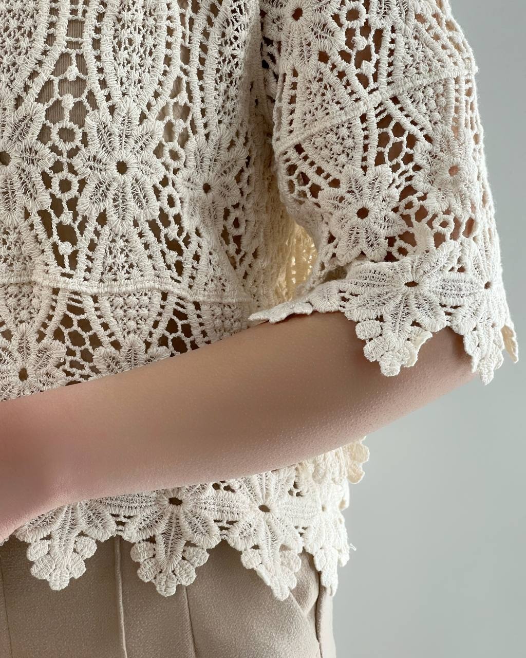 شومیز قلاب بافی اوردر کد 4570