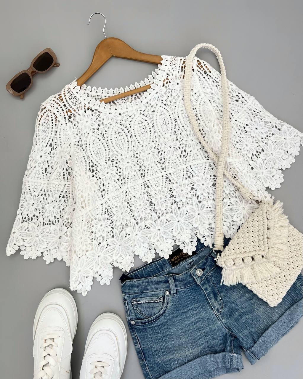 شومیز قلاب بافی اوردر کد 4570