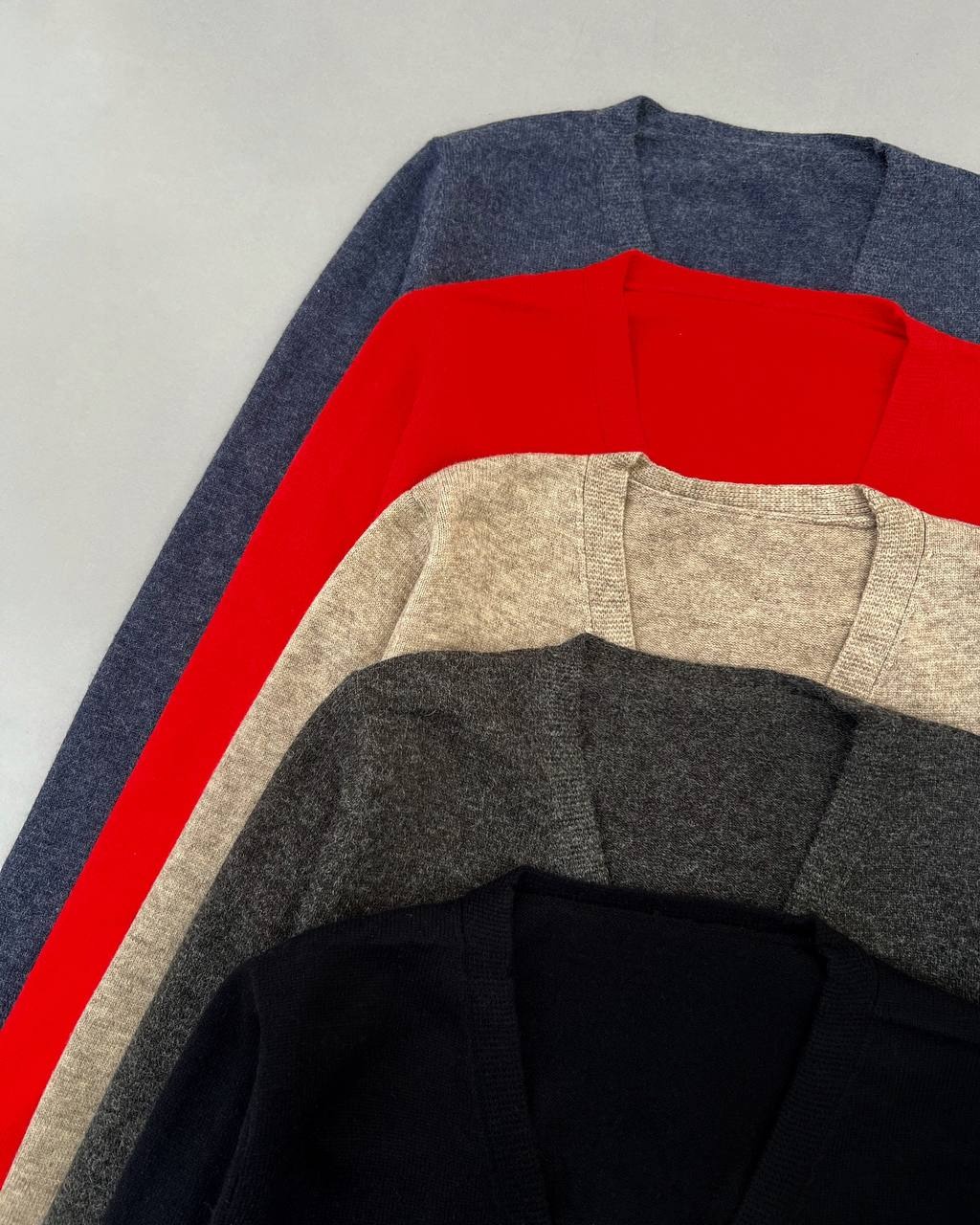 ژاکت بافت جلو دکمه کد 4575