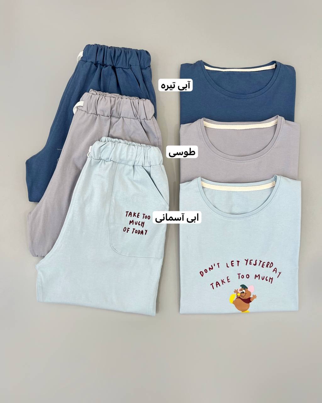 ست تیشرت و شلوارک کد 4578