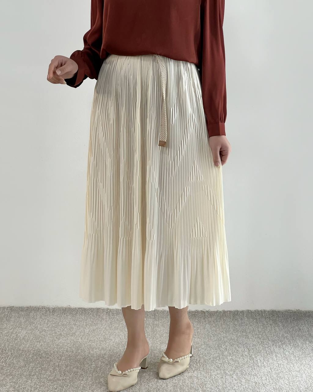 دامن پلیسه کلوش کد 4583