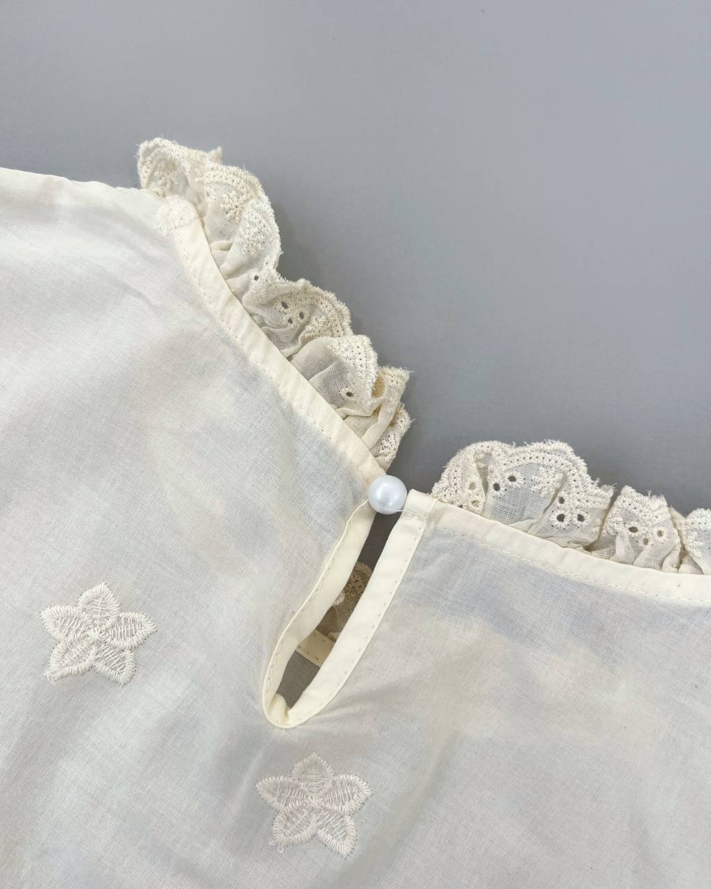 تونیک تمام خامه دوزی تکرنگ کد 4591