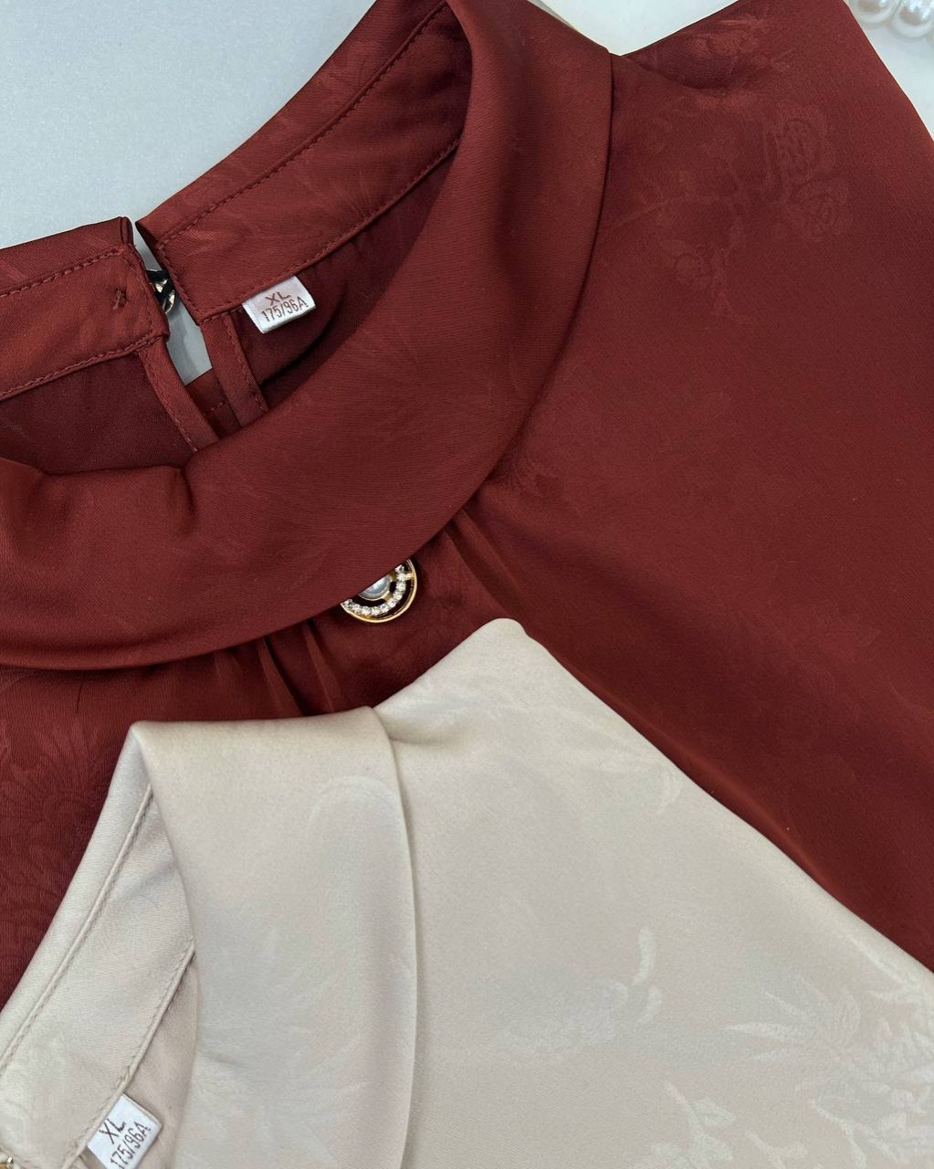 شومیز ساتن اورجینال کد 4595