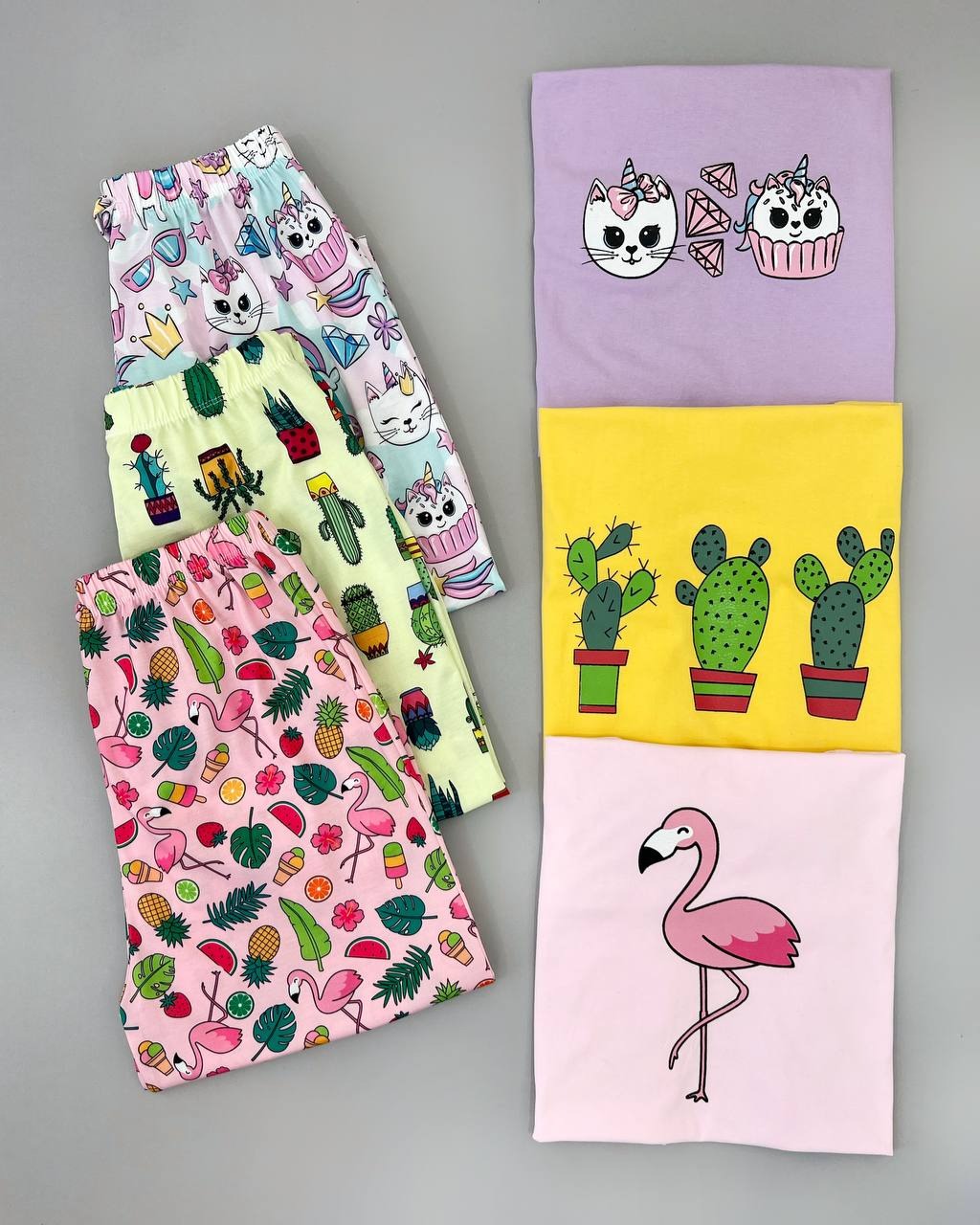 ست تیشرت و شلوار عروسکی کد 4598