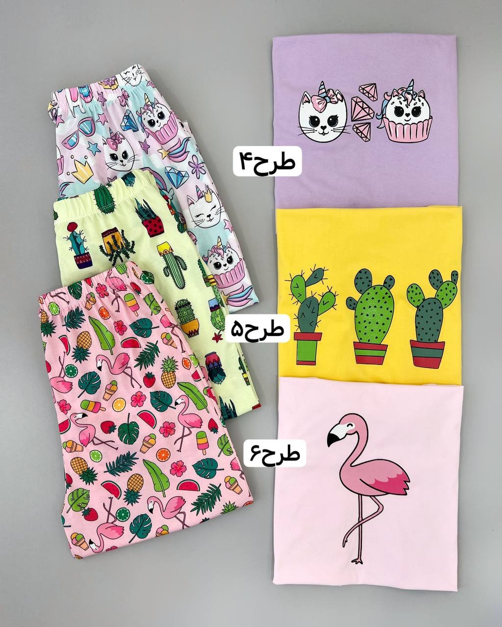 ست تیشرت و شلوار عروسکی کد 4598