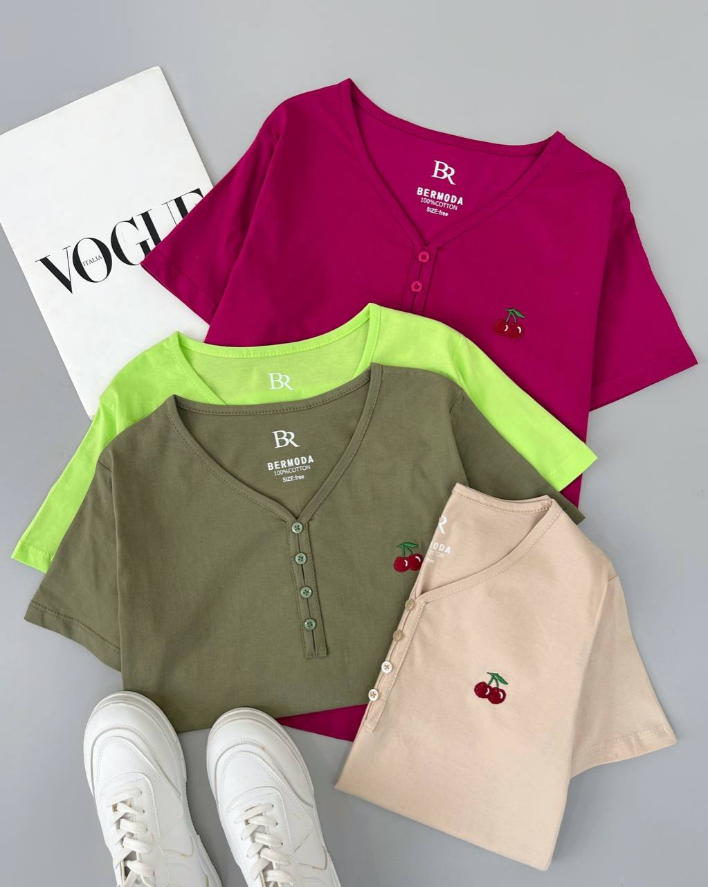 تیشرت آلبالو گلدوزی کد 4599