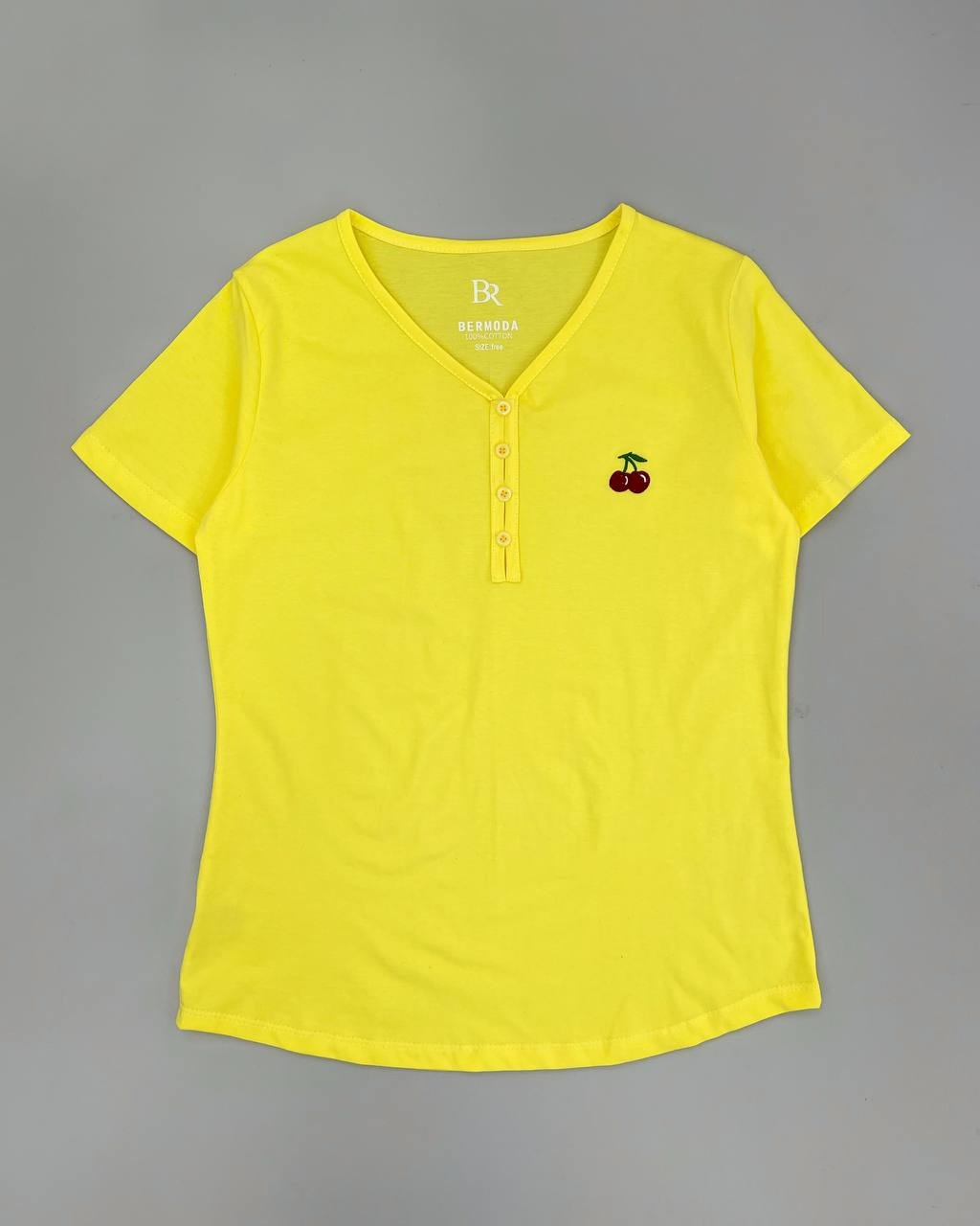 تیشرت آلبالو گلدوزی کد 4599