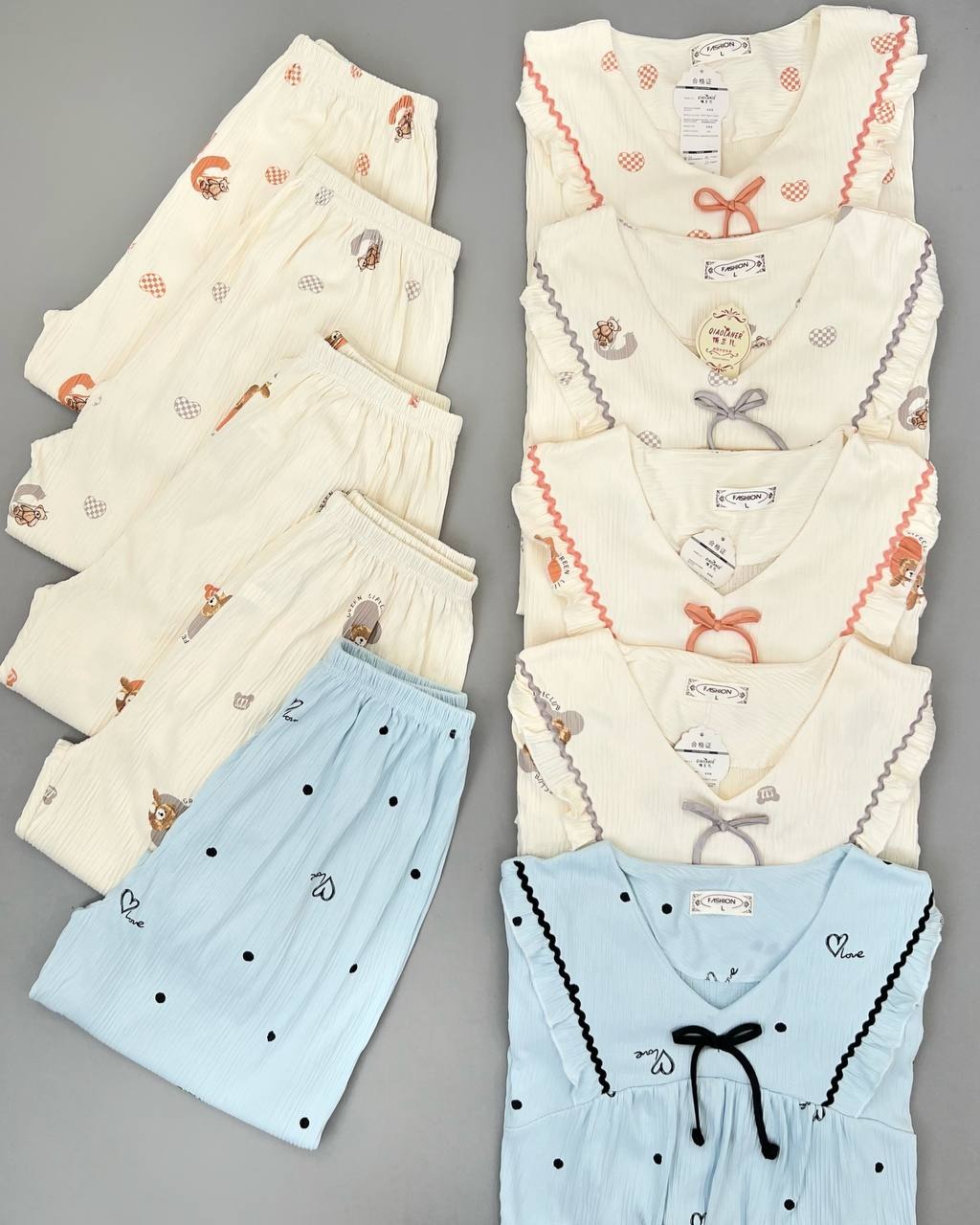 ست بلوز و شلوار کد 4601