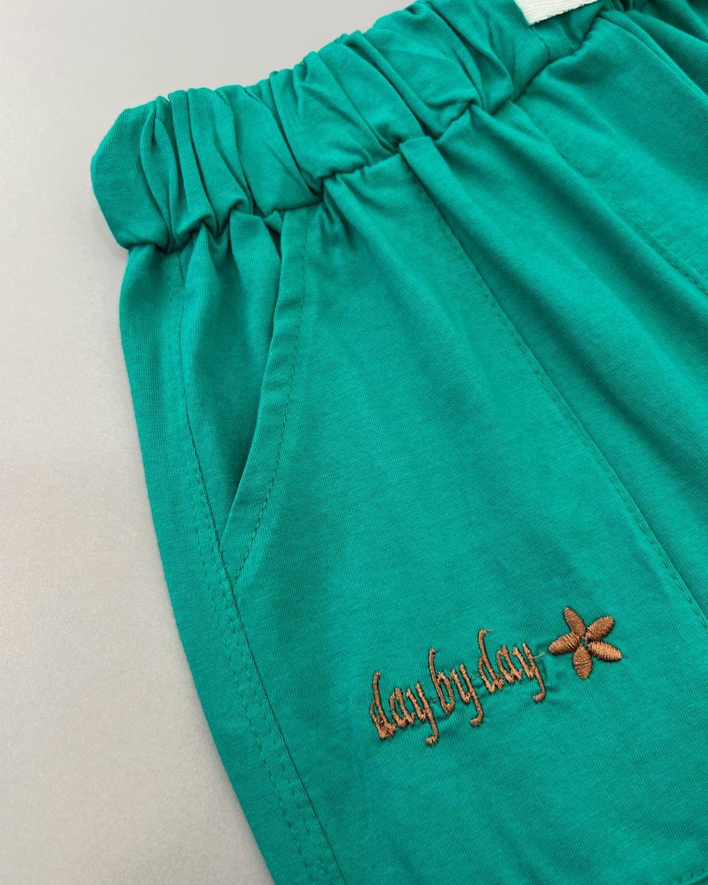 ست تیشرت و شلوار نخ پنبه تدی کد 4606