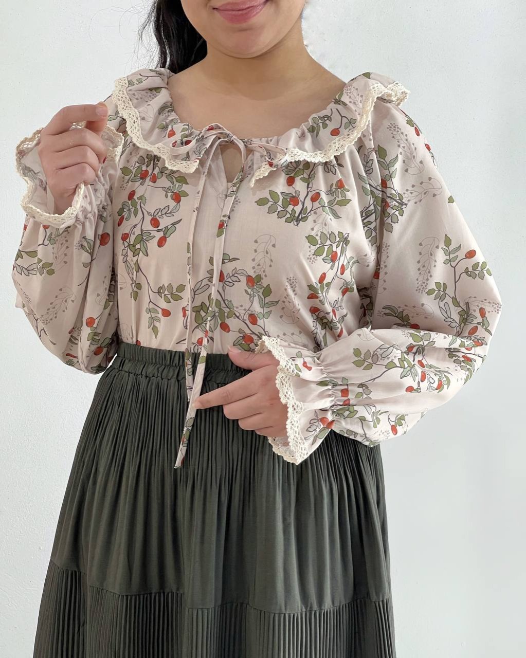 شومیز طرحدار کد 4609