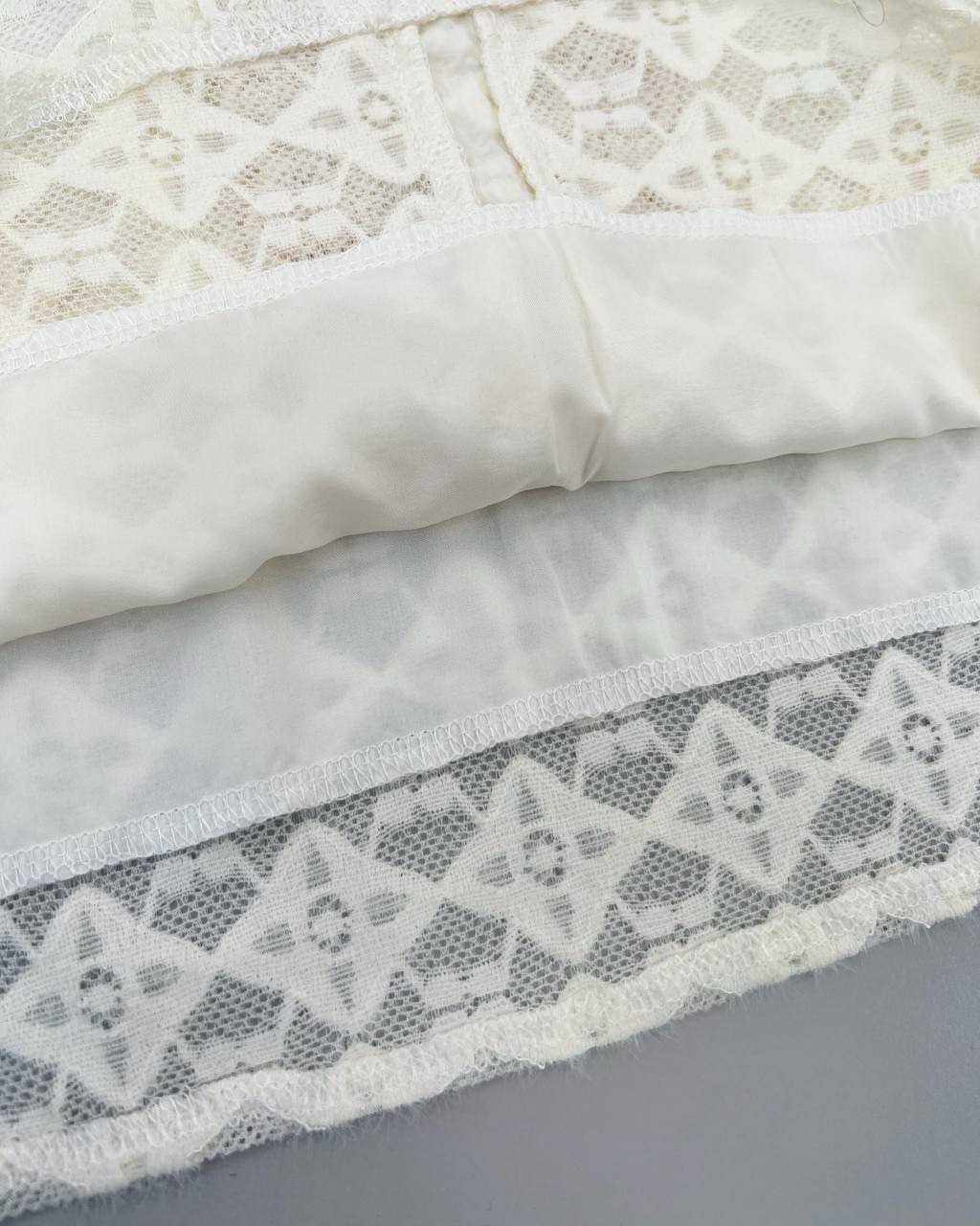 شومیز تمام دانتل آستردار کد 4613