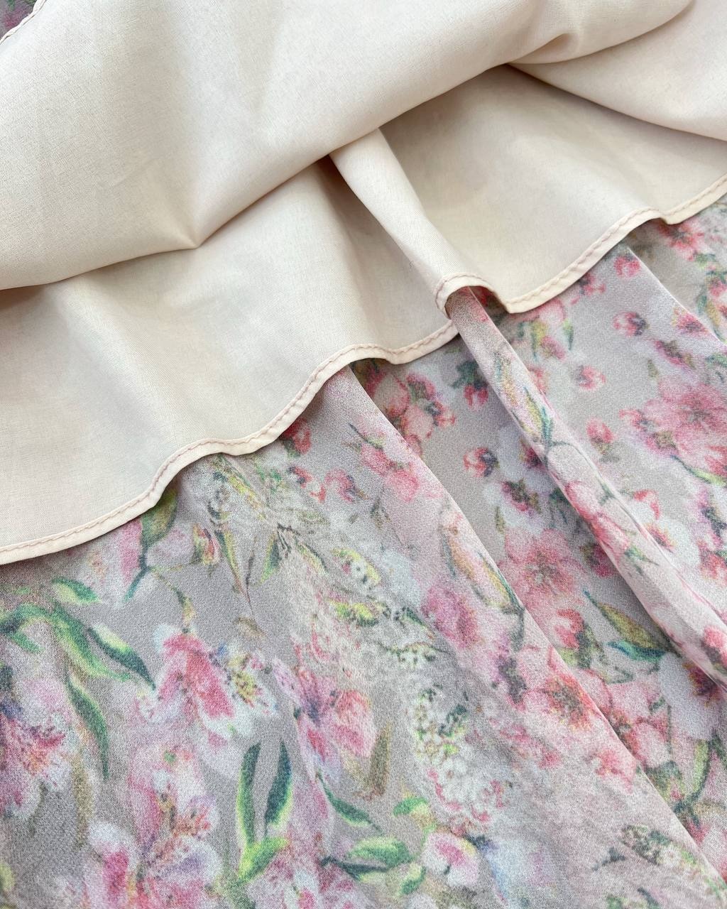 پیراهن پرنسسی تکرنگ کد 4615