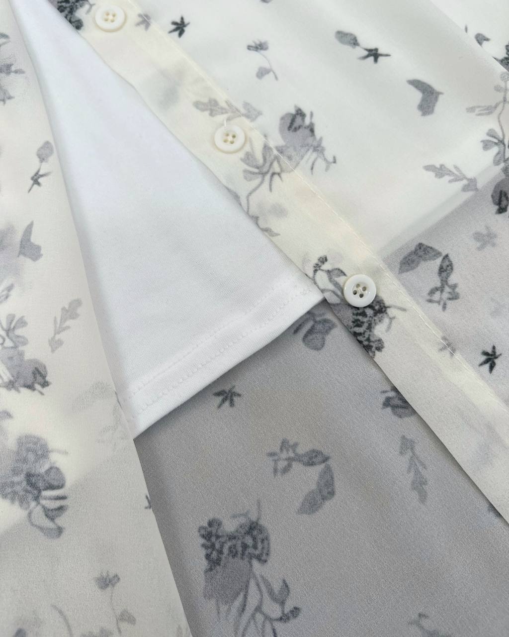 شومیز حریر بهمراه تاپ کد 4621