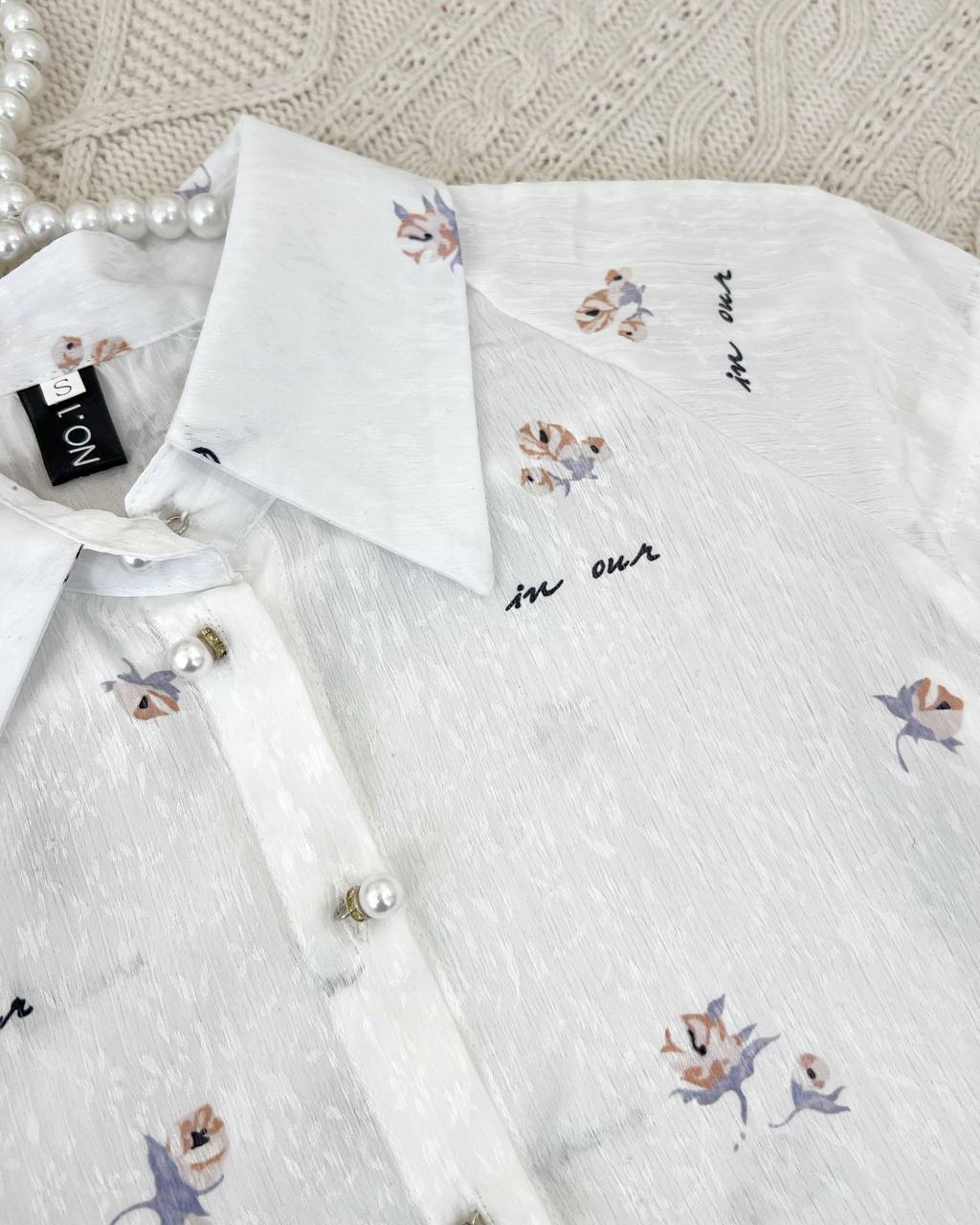 شومیز تکرنگ بهار کد 4629